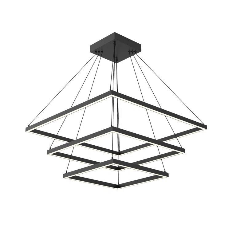 Piazza 3 - Light LED Tiered Chandelier