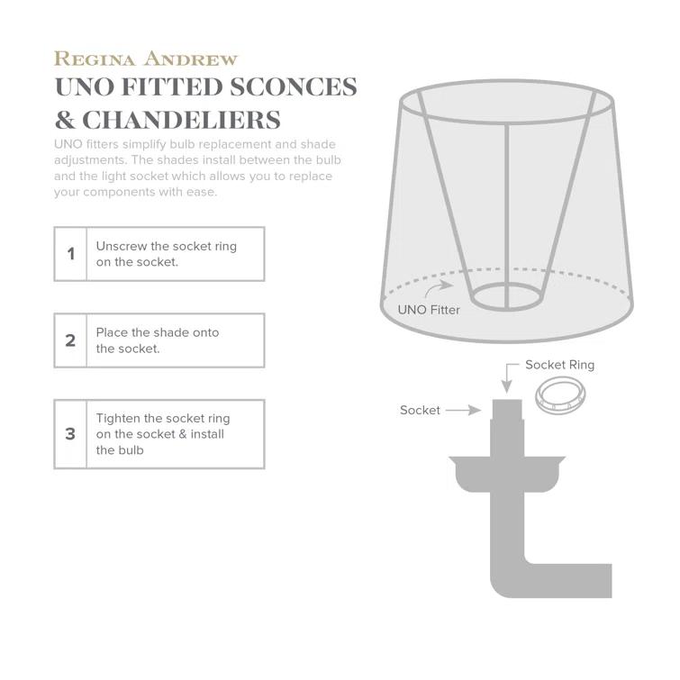 Fishbone Sconce by Regina Andrew - Ebony