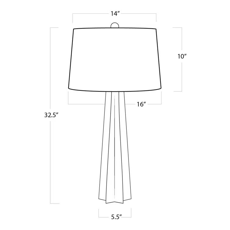 Klara Table Lamp by Regina Andrew
