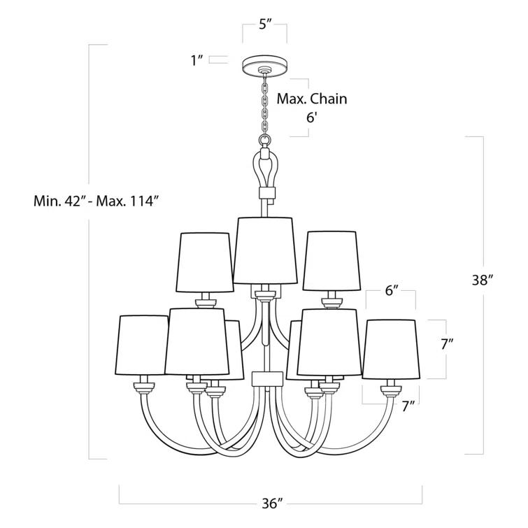 Coastal Living Bimini Chandelier