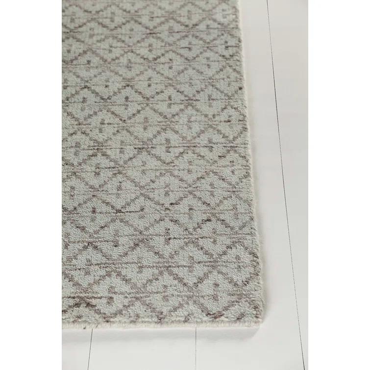 Isla Hand Knotted Wool Geometric Indoor Rug