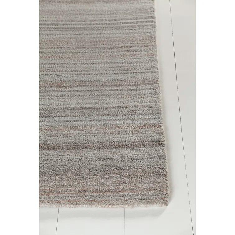 Anya Hand-Tufted Gray/Silver Area Rug
