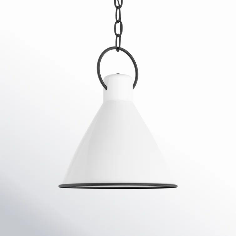 Whatley Pendant Light - White / 18"Dia
