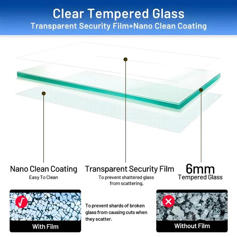 56 - 60 in. W x 58 in. H Semi-Frameless Sliding Bathtub Door in Finish with Clear SGCC Tempered Glass