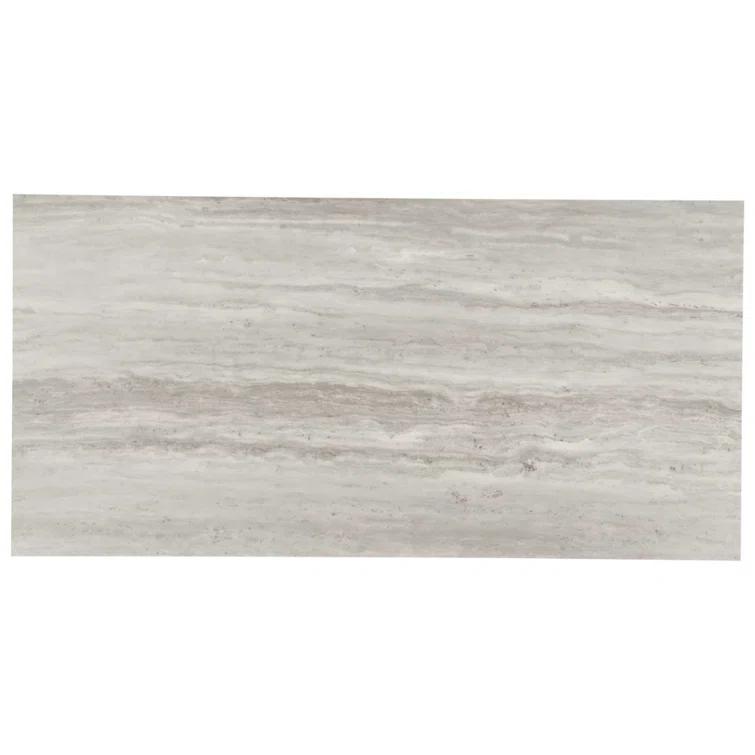 Roswell 11.72 in. x 23.69 in. Polished Porcelain Floor and Wall Tile (15.5 Sq. Ft. / Case)