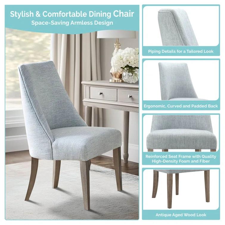 Martha Stewart Winfield Upholstered Dining Chairs