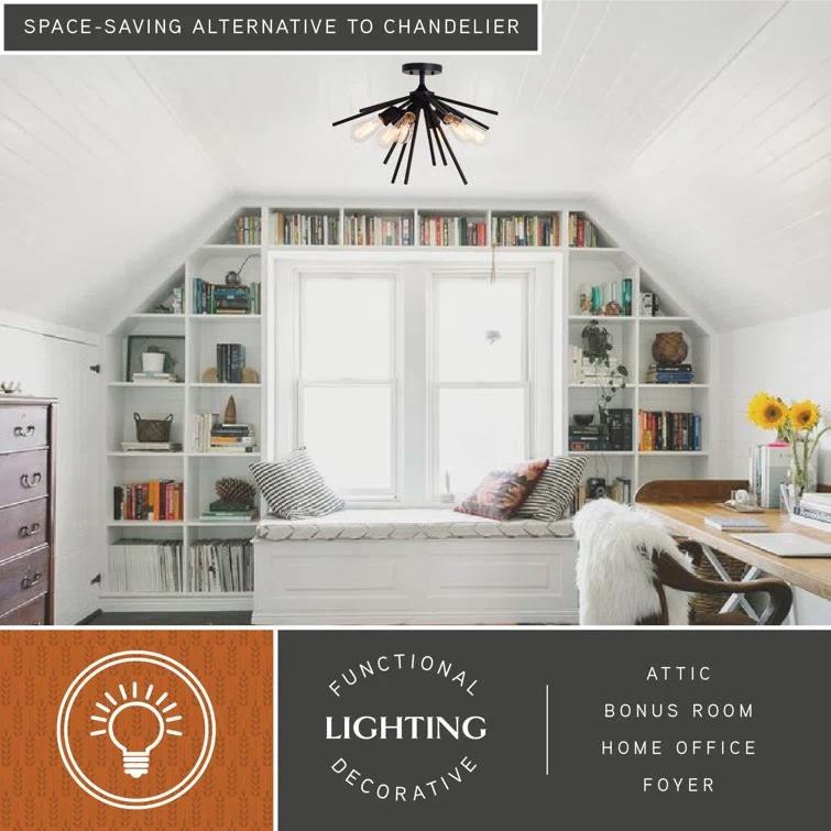 Eya Semi Flush Mount