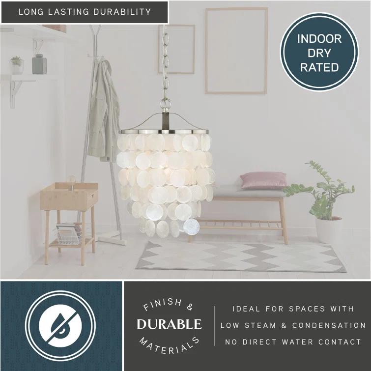 Icarus 1 - Light Satin Nickel Single Pendant