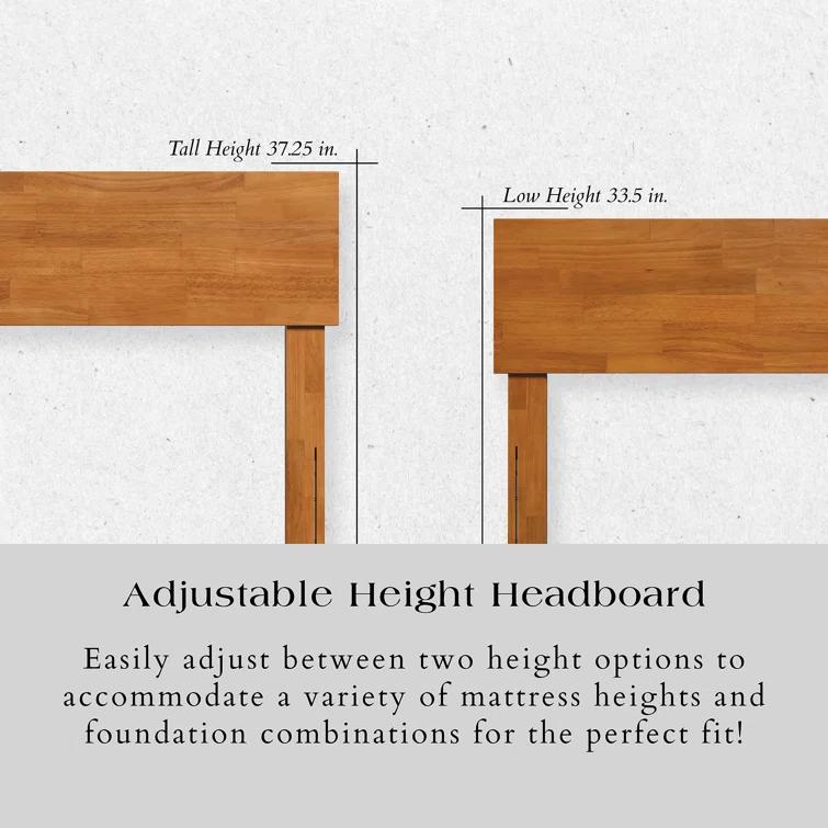 AFI Furnishings Orlando Solid Wood Platform Bed with Panel Footboard & Trundle