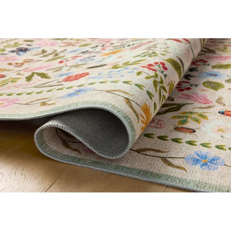 Rifle Paper Co. x Loloi Canopy Cream Area Rug