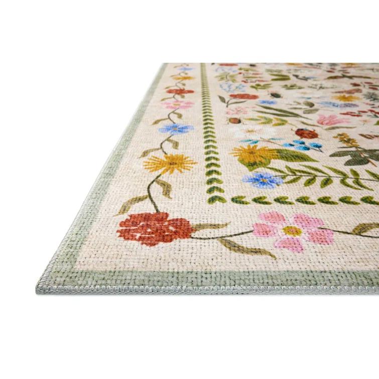 Rifle Paper Co. x Loloi Canopy Cream Area Rug