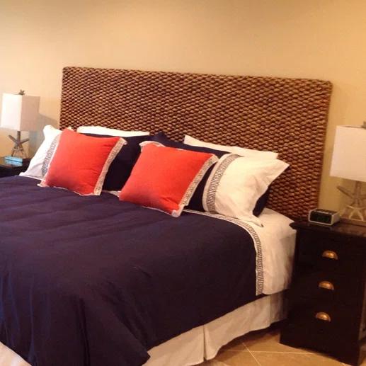 Bay Isle Home™ Cambria Solid Wood Headboard