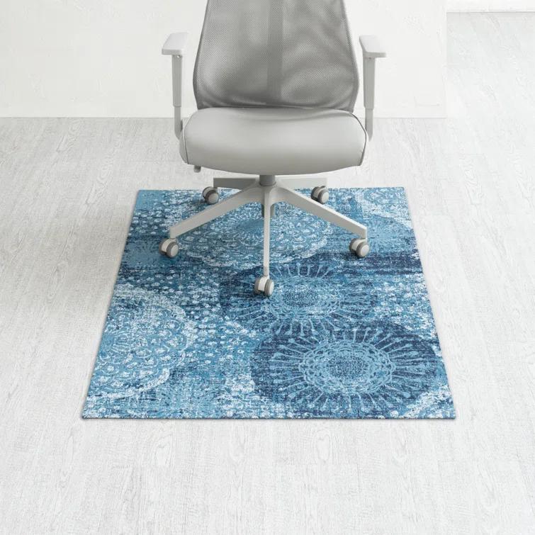 Anji Mountain Maldives Carpet Straight Rectangular Chair Mat