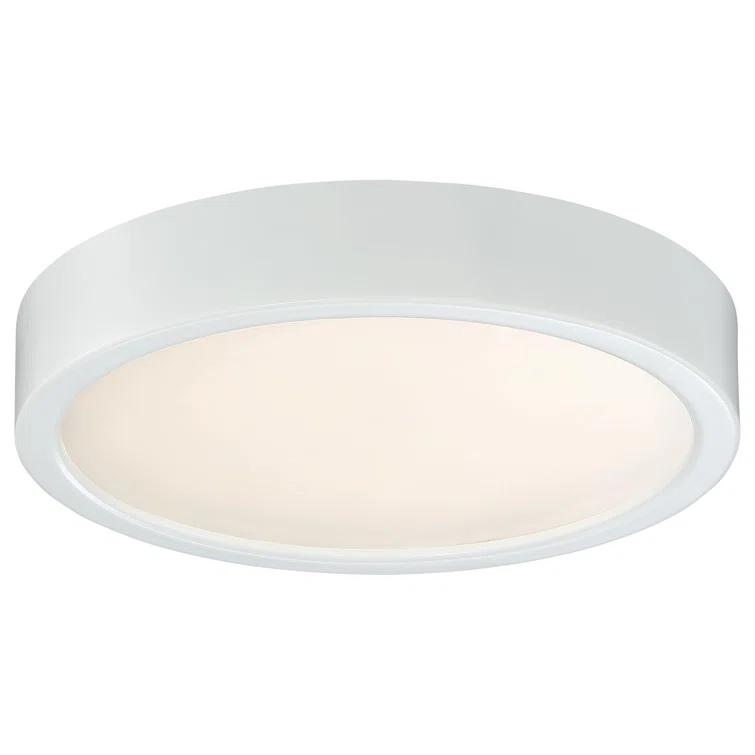 Hilmar Glass LED Flush Mount