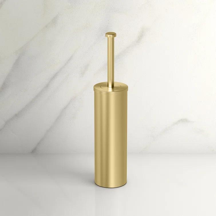 Latitude II 15"H Toilet Brush and Stainless Steel Holder