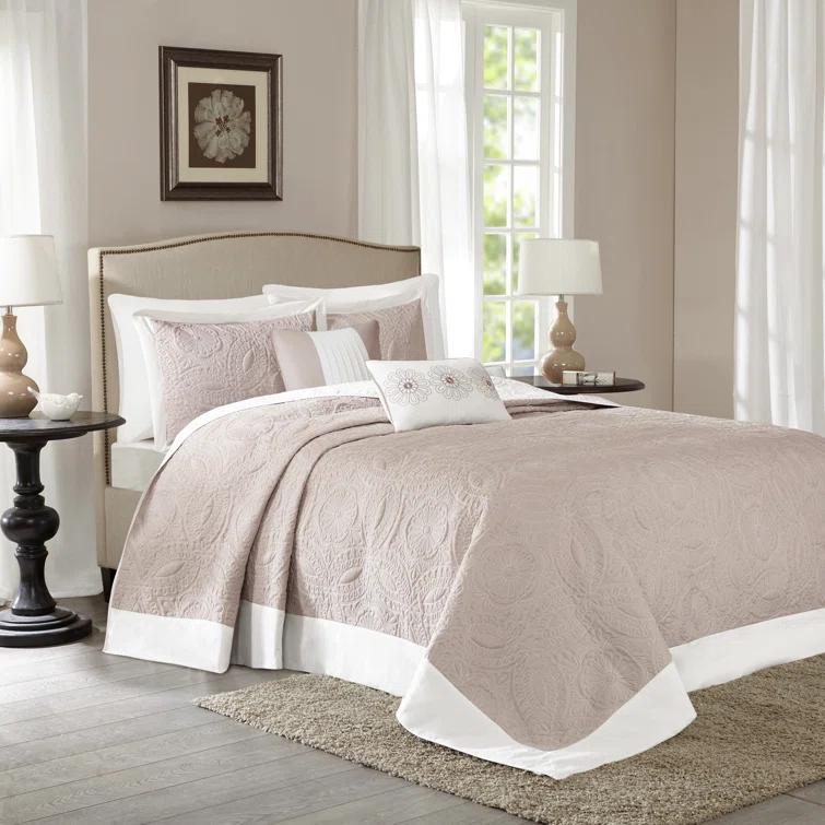 Madison Park 5 Piece Reversible Bedspread Set