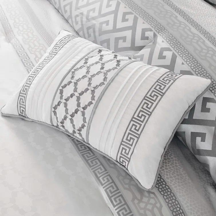 Madison Park Bennett 7 Piece Jacquard Comforter Set