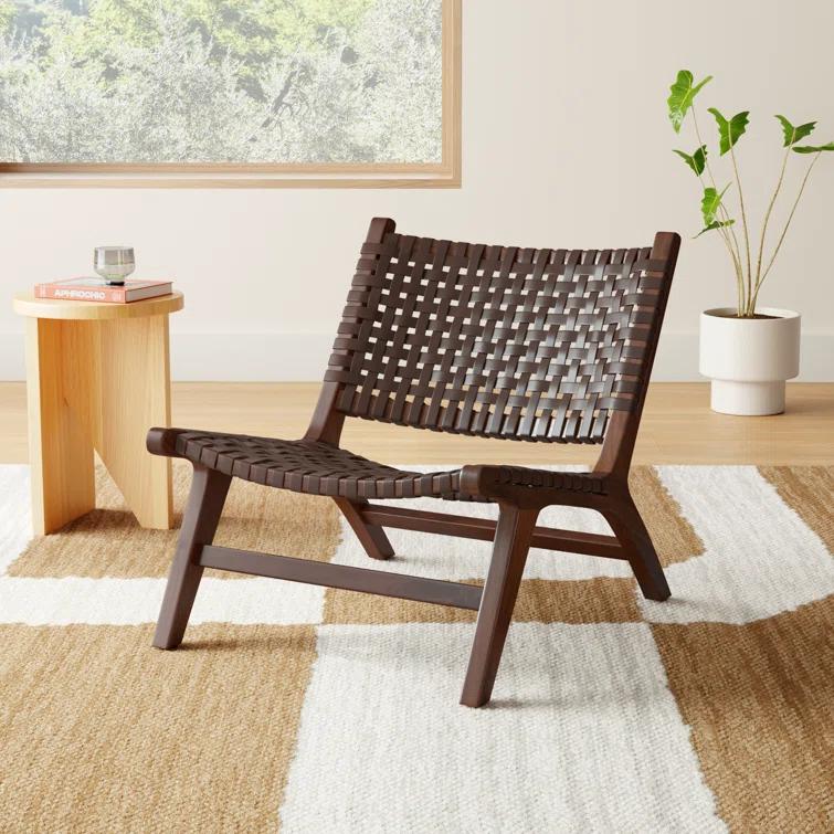 Denman Genuine Leather Side Chair