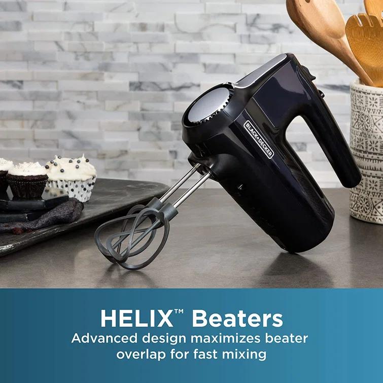 BLACK+DECKER 5 Speed Hand Mixer