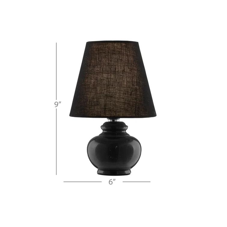 Benicio Mini Table Lamp - Black