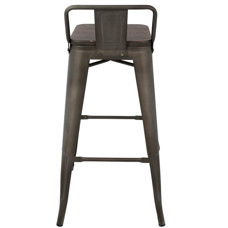 Counter Stool with Metal Frame