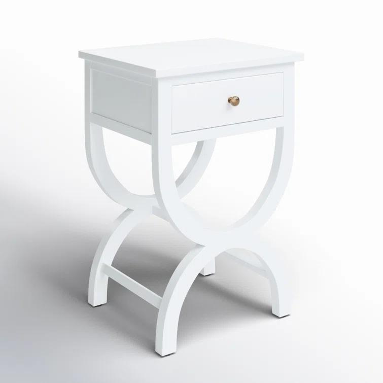 Floris End Table With Storage