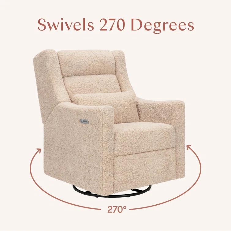 babyletto Kiwi Plus Power Glider Recliner w/ Power Headrest