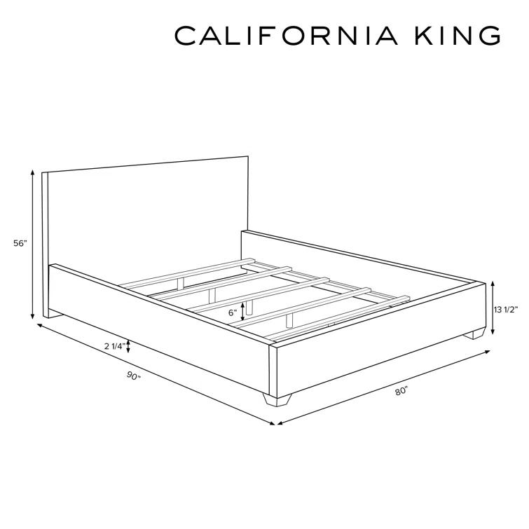 Hagerman Upholstered Wingback Bed