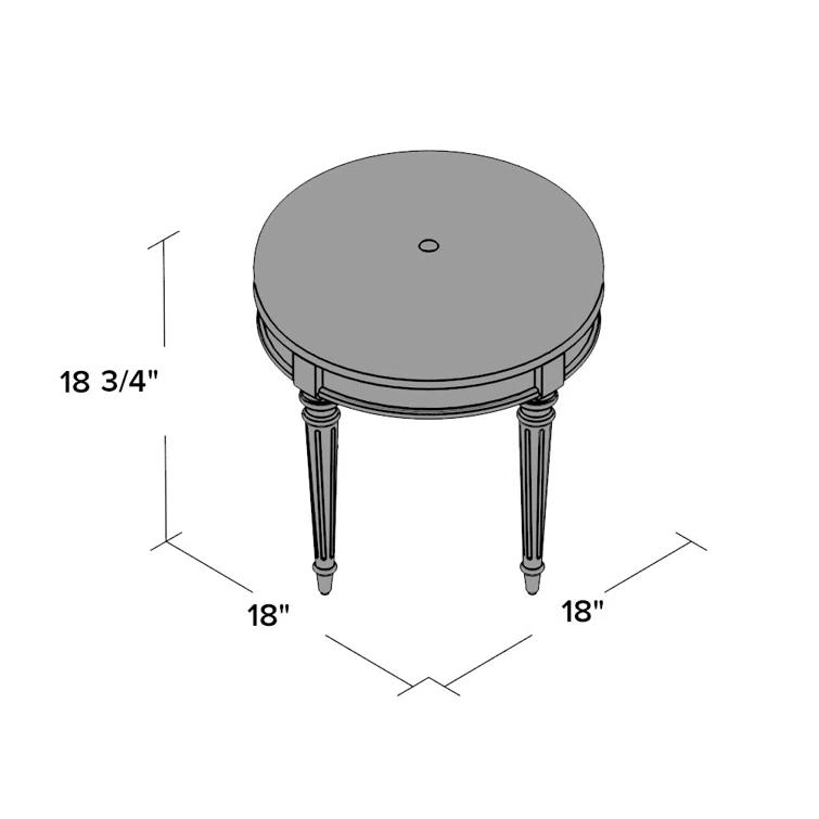 Butler Specialty Vanity Stool In Plantation Cherry