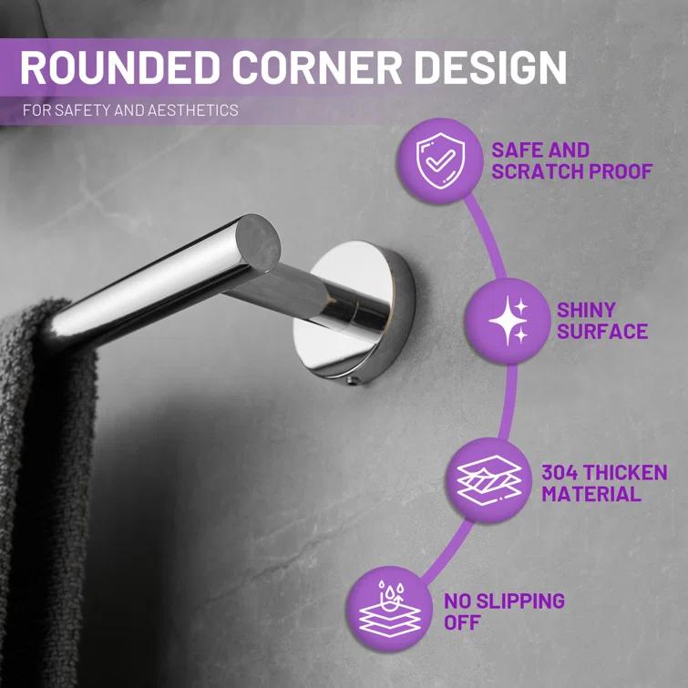 5 - Piece Bathroom Hardware Set