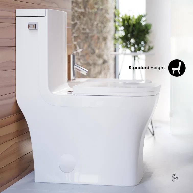 Concorde One-Piece Square Toilet Dual-Flush 1.1/1.6 gpf