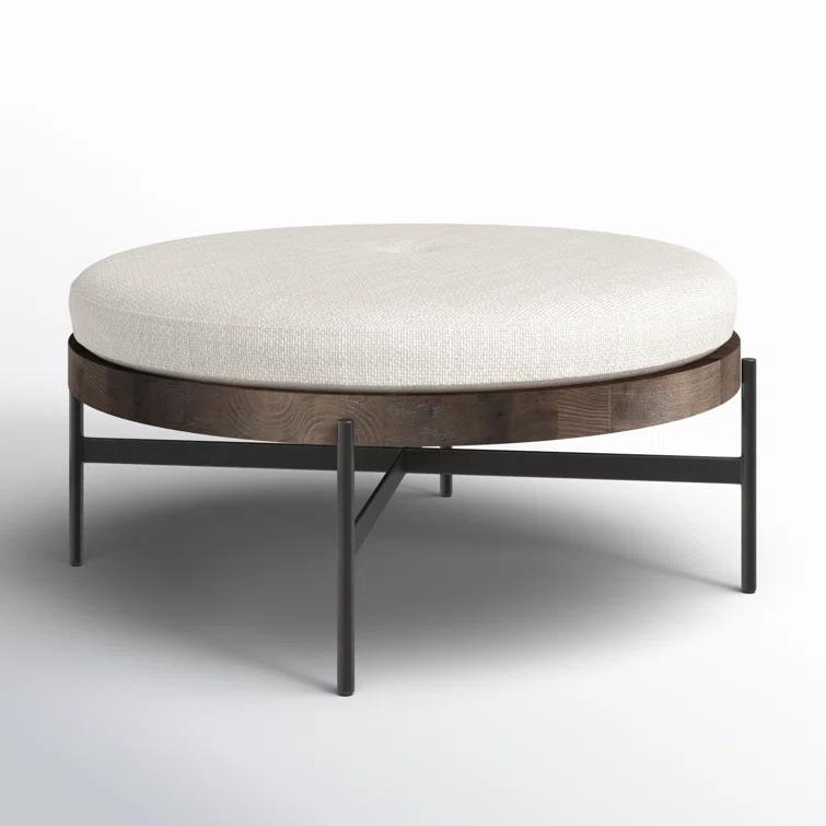 Emile Round Ottoman - Large