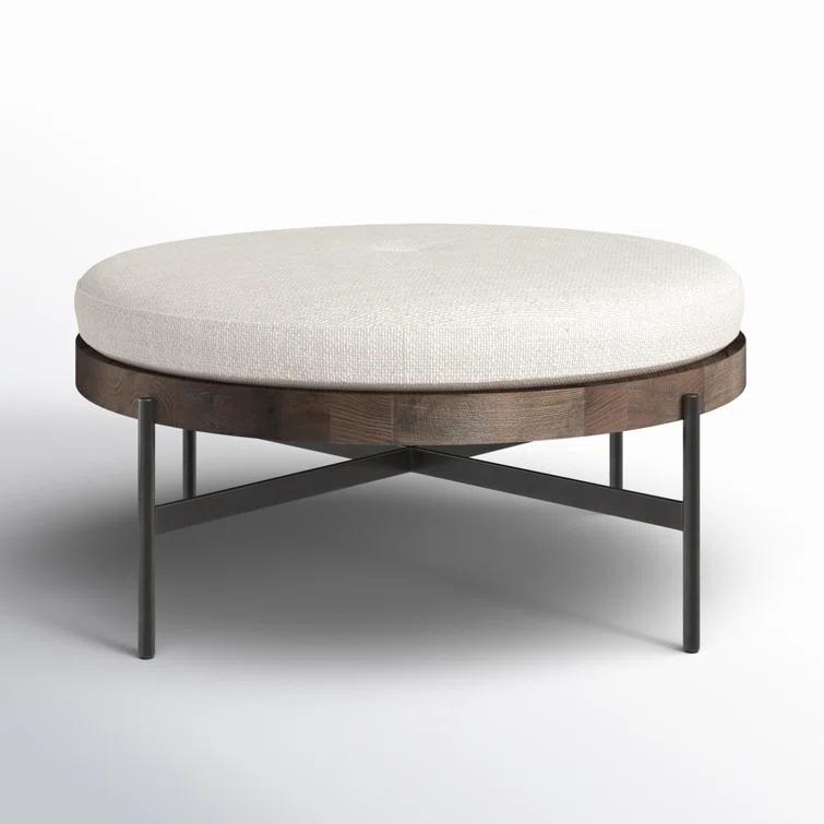 Emile Round Ottoman - Large