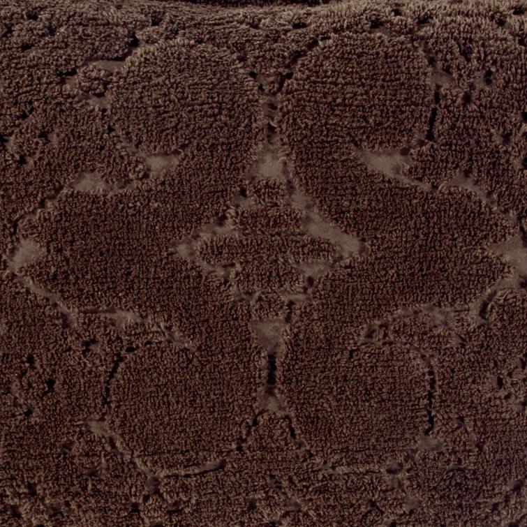 Ashton Collection Chenille Bedspread Set, 100% Cotton Machine Washable Bedding Set, Soft & Breathable Medallion Design Coverlet with Sham, Luxurious All Season Comfort