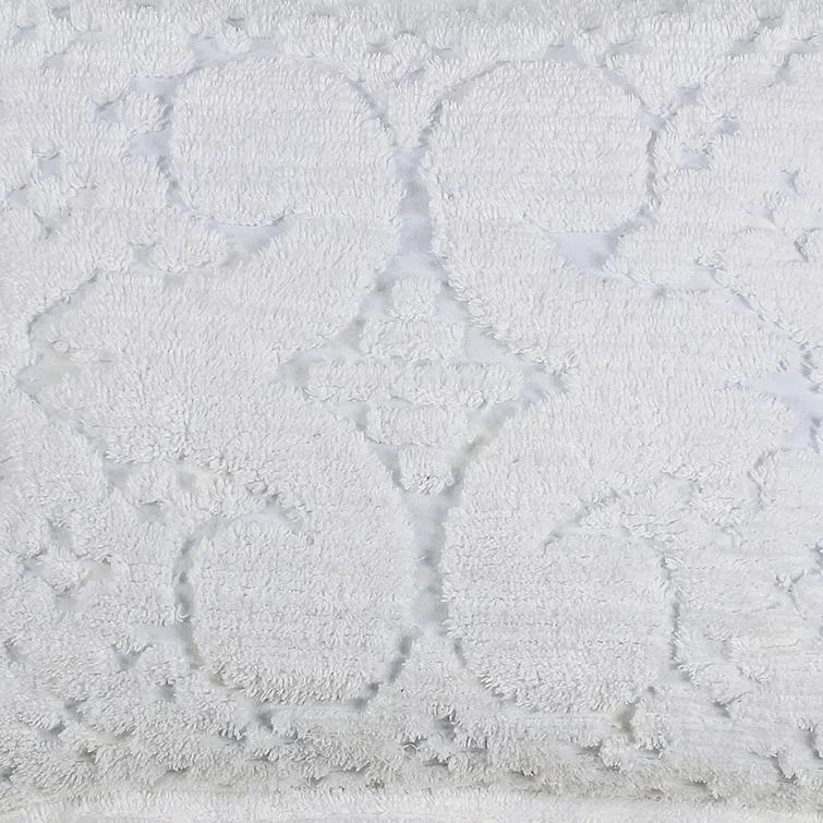 Better Trends Ashton Collection Chenille Bedspread Set, 100% Cotton Machine Washable Bedding Set, Soft & Breathable Medallion Design Coverlet with Sham, Luxurious All Season Comfort