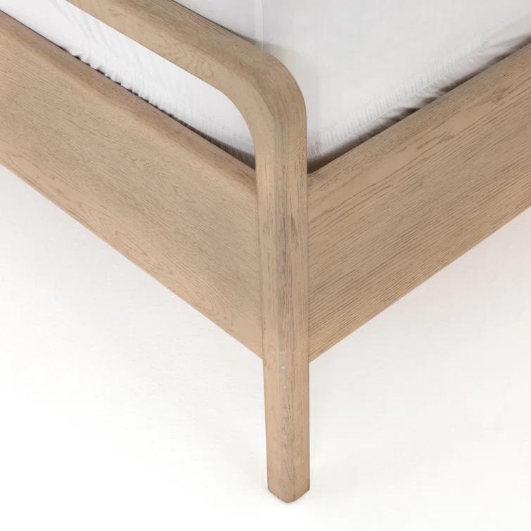 Tierney Leather Bed - King