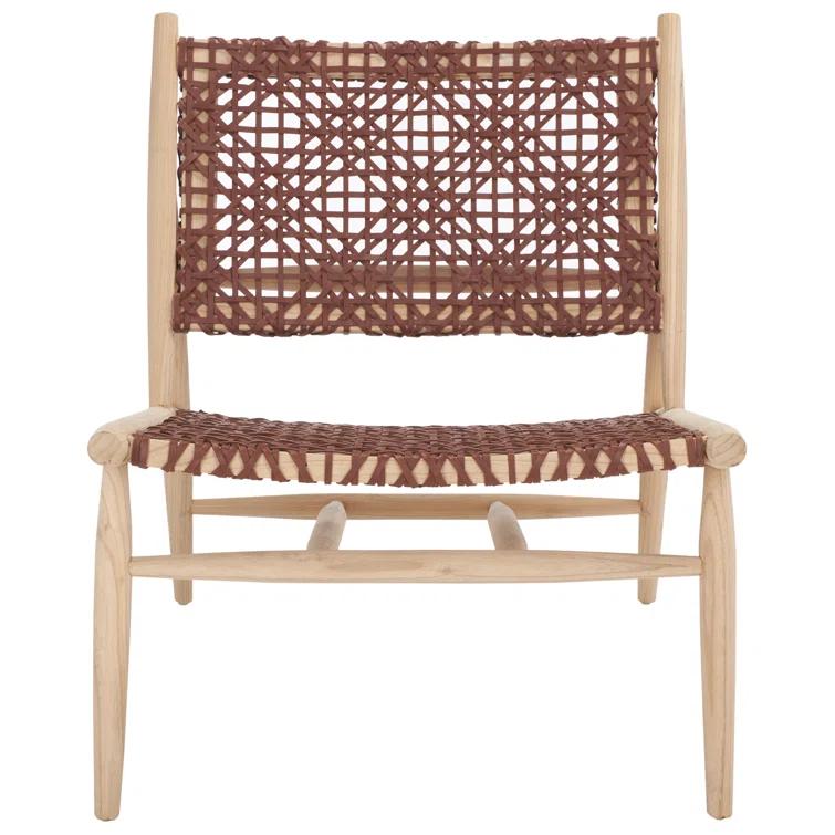 Kazbah Genuine Leather Side Chair