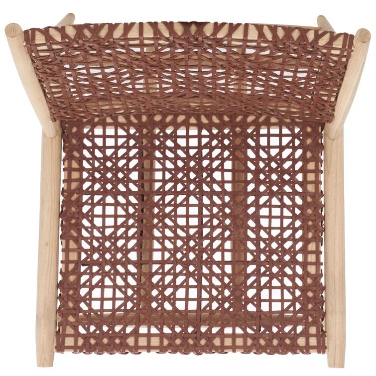 Kazbah Genuine Leather Side Chair