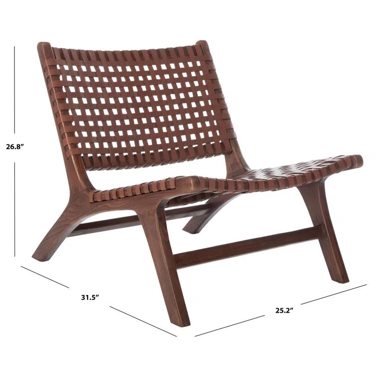 Denman Genuine Leather Side Chair