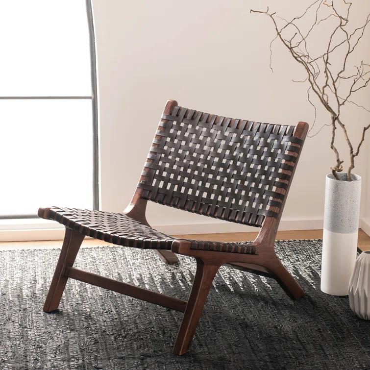 Denman Genuine Leather Side Chair