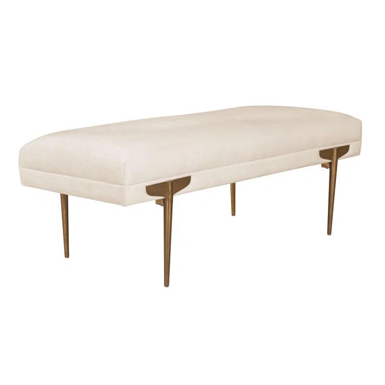 Amplitude 54" Velvet Bench