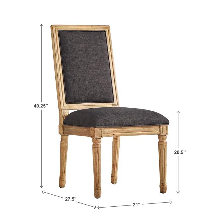 Libretto 20.5'' H Linen Upholstered Side Chair