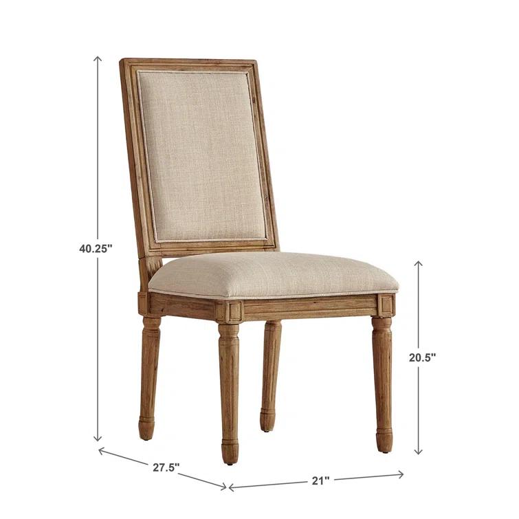 Libretto 20.5'' H Linen Upholstered Side Chair