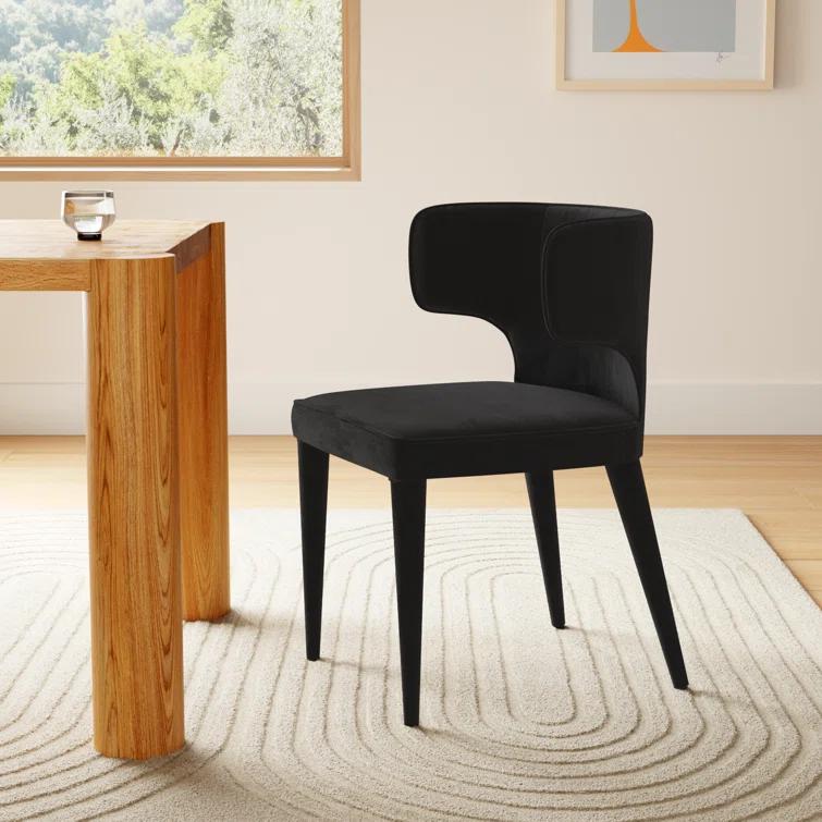 Lena Upholstered Wingback Side Chair