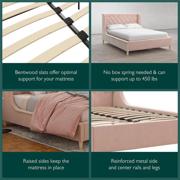Ambrosia Full Platform Bed