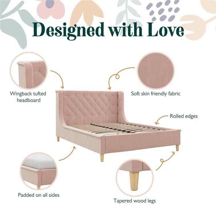 Ambrosia Full Platform Bed