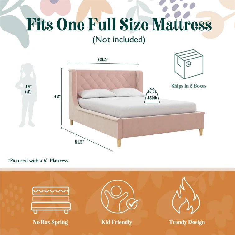 Ambrosia Full Platform Bed