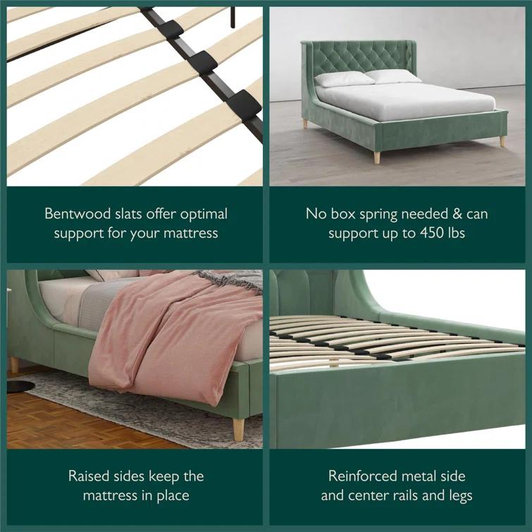 Ambrosia Full Platform Bed