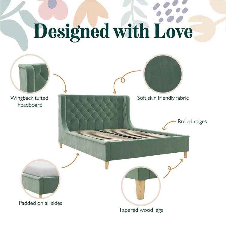 Ambrosia Full Platform Bed