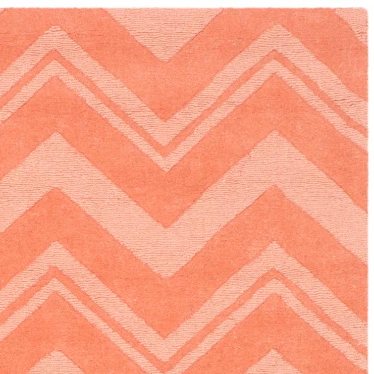 Nishi Hand Loomed Wool Chevron Rug